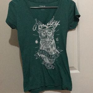 Hurley v-neck shirt.